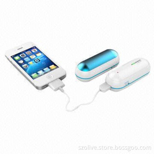 2200mAh Power Bank with USB Hand Warmer